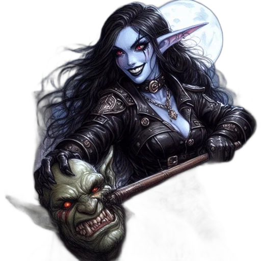 staff, mask, face, fantasy art transparent PNG cut-out