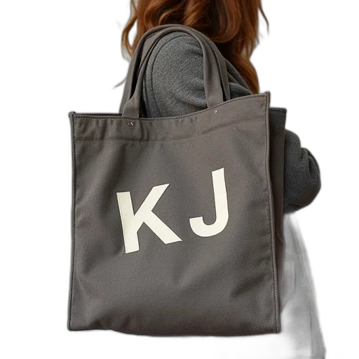 tote, bag, featuring, words transparent PNG cut-out