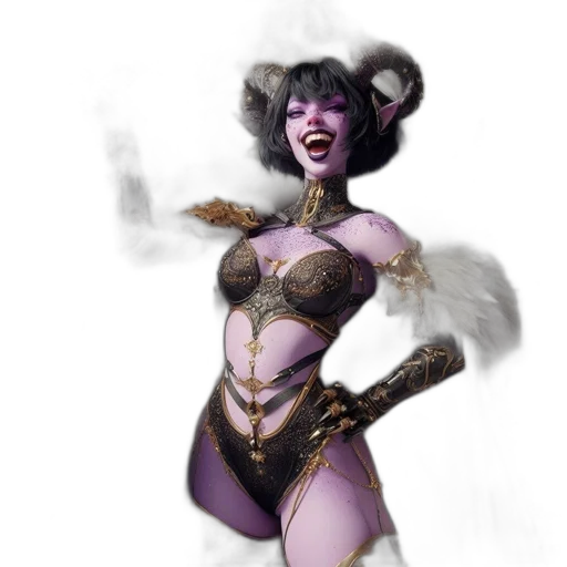 fantasy art, concept art, comic book art, watercolor transparent PNG cut-out