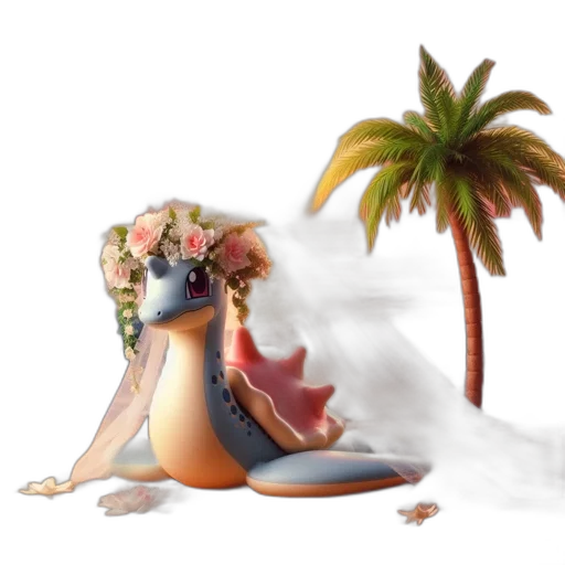 dragon, creature, animal, dress transparent PNG cut-out