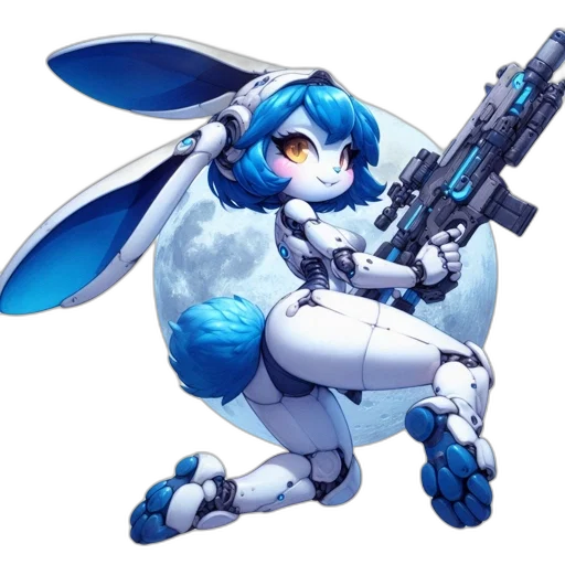 weapon, robot, staff, animal transparent PNG cut-out