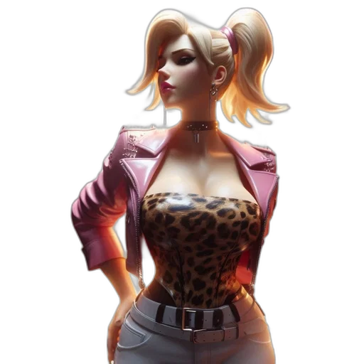 jacket, dress, concept art, 3d render transparent PNG cut-out