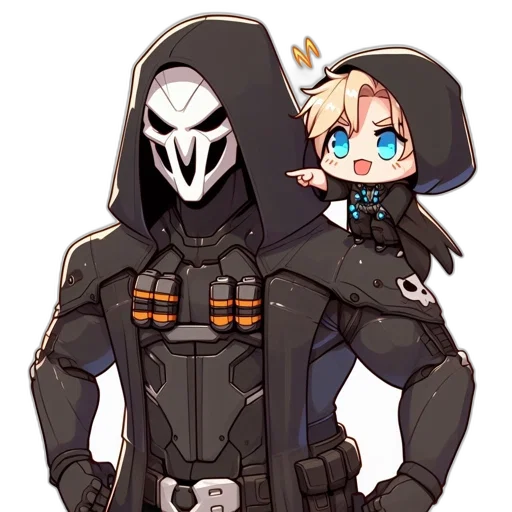 jacket, weapon, mask, robot transparent PNG cut-out