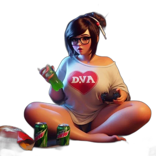 bottle, dress, food, robot transparent PNG cut-out