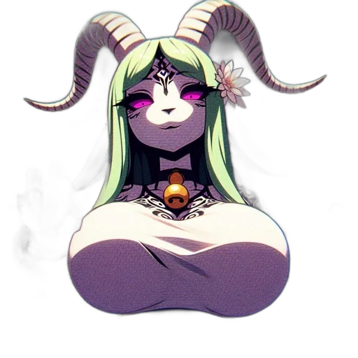 mask, creature, staff, jewelry transparent PNG cut-out