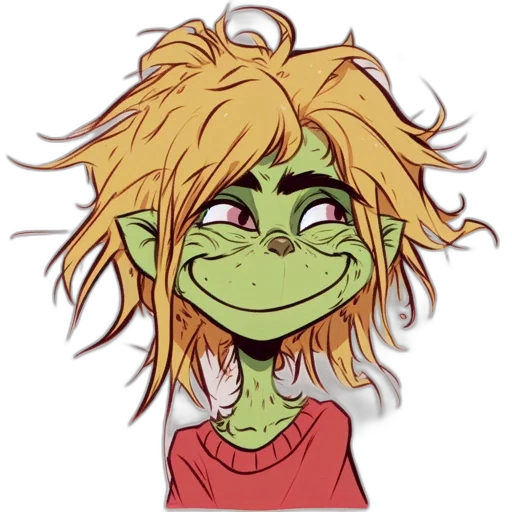face, creature, staff, cartoon transparent PNG cut-out