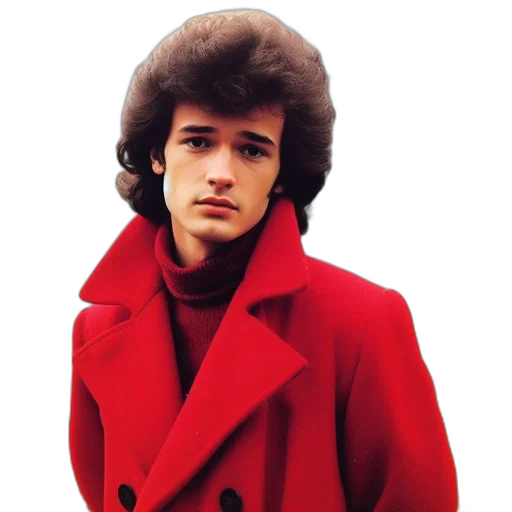 jacket, hair, hat, face transparent PNG cut-out