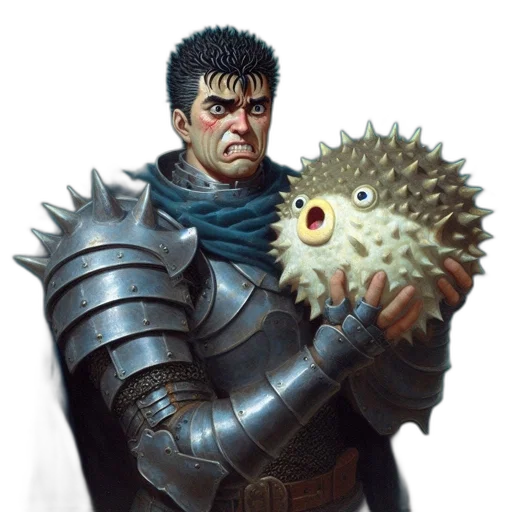dragon, weapon, sword, creature transparent PNG cut-out