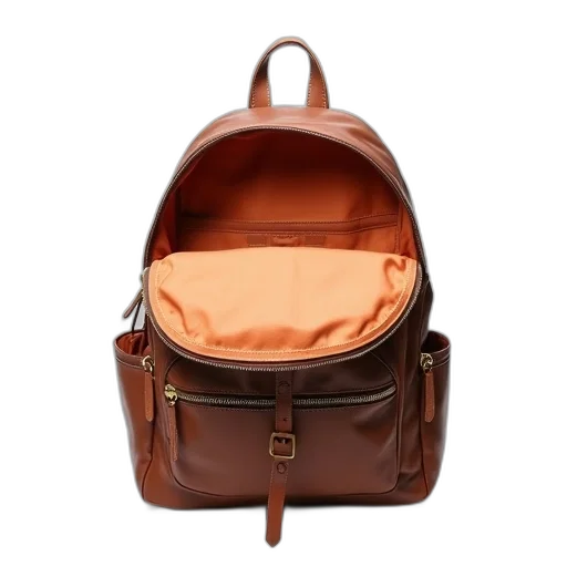 jacket, 3d render, earth tones, brown transparent PNG cut-out