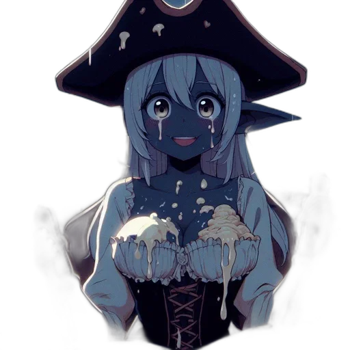 mask, hat, staff, dress transparent PNG cut-out
