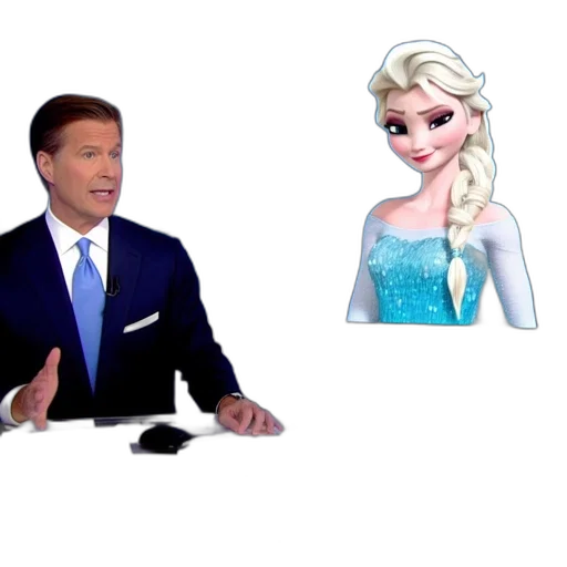 dress, snow, edited, news transparent PNG cut-out