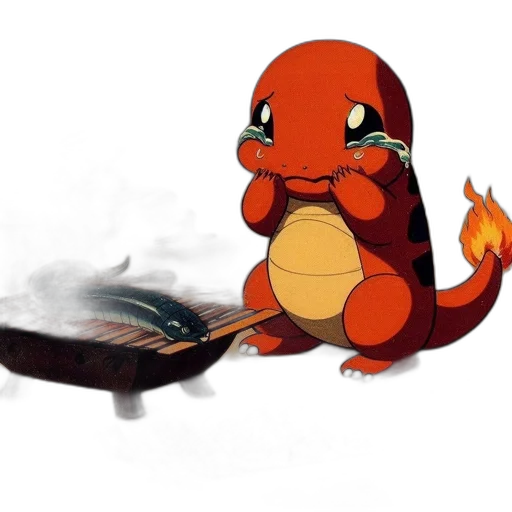 dragon, weapon, staff, animal transparent PNG cut-out