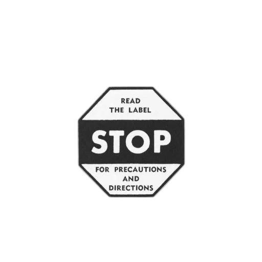 image, warning, sign, octagonal transparent PNG cut-out