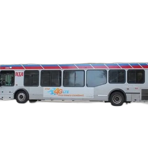 staff, 3d render, rta, bus transparent PNG cut-out