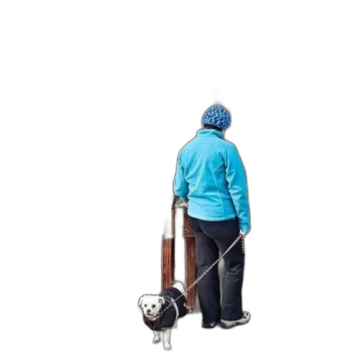 staff, jacket, robot, umbrella transparent PNG cut-out