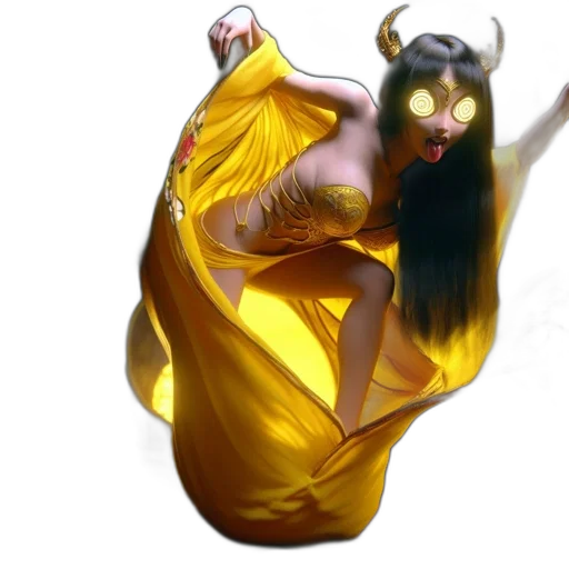 mask, dress, creature, dragon transparent PNG cut-out