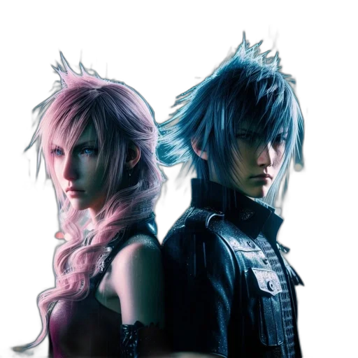 concept art, fantasy art, 3d render, cyberpunk transparent PNG cut-out