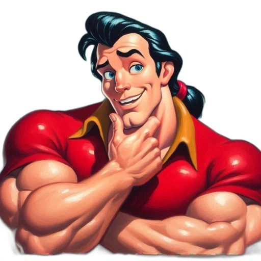 face, weapon, comic book art, cartoon transparent PNG cut-out