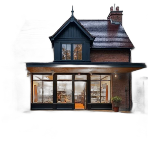 building, furniture, photorealistic, 3d render transparent PNG cut-out