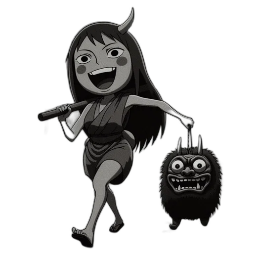 creature, animal, staff, concept art transparent PNG cut-out