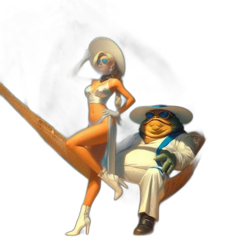 staff, hat, weapon, sword transparent PNG cut-out