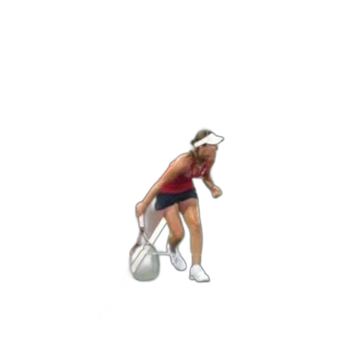 pixel art, 3d render, woman, playing transparent PNG cut-out