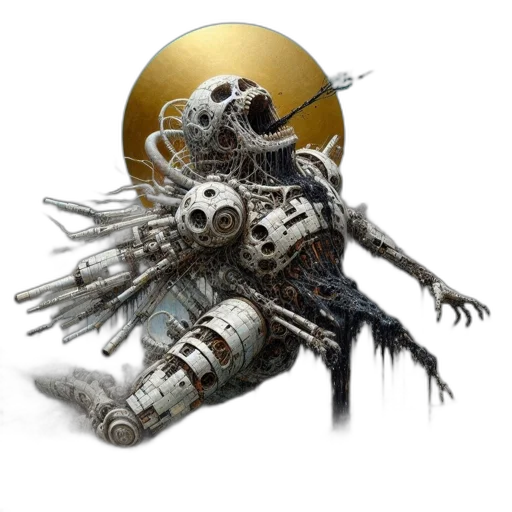 robot, weapon, sword, jewelry transparent PNG cut-out