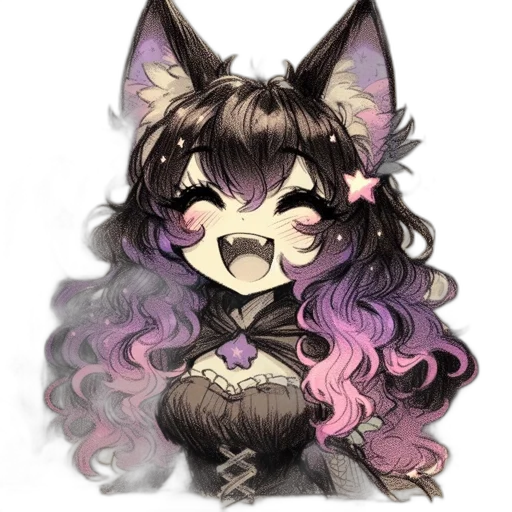 staff, mask, creature, face transparent PNG cut-out