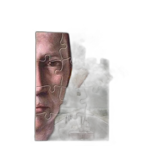 face, mask, robot, crown transparent PNG cut-out