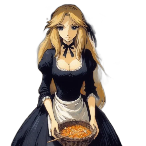 dress, food, pixel art, concept art transparent PNG cut-out