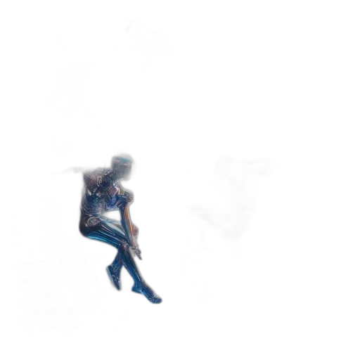 robot, creature, dress, sword transparent PNG cut-out