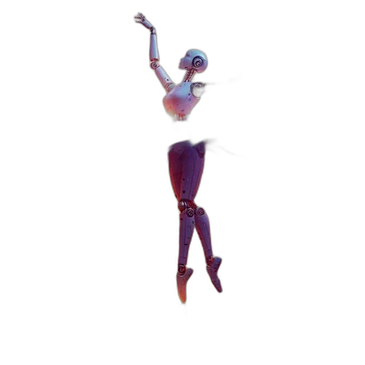 staff, hat, robot, dress transparent PNG cut-out
