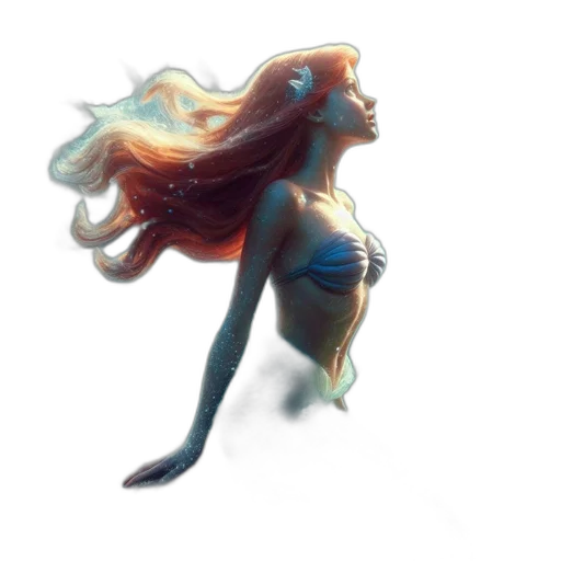 dress, hair, concept art, fantasy art transparent PNG cut-out