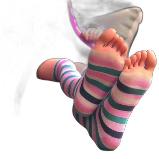 shoes, creature, mask, staff transparent PNG cut-out