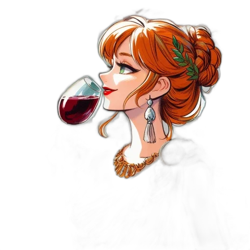 jewelry, cartoon, watercolor, photorealistic transparent PNG cut-out