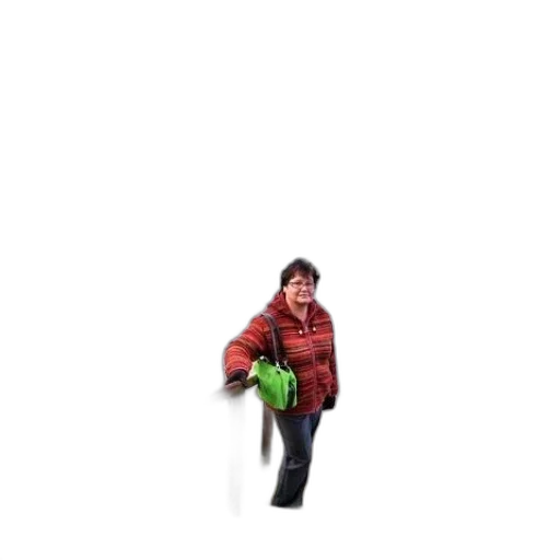 jacket, creature, animal, staff transparent PNG cut-out