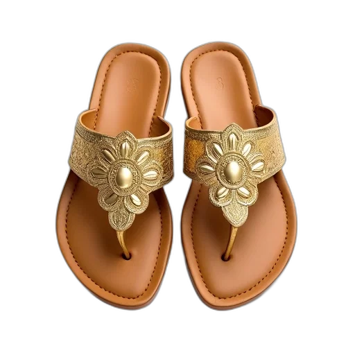 shoes, jewelry, pair, golden transparent PNG cut-out