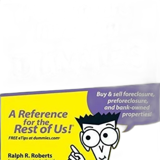 foreclosure, investing, dummies, book transparent PNG cut-out