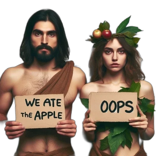 food, concept art, man, woman transparent PNG cut-out