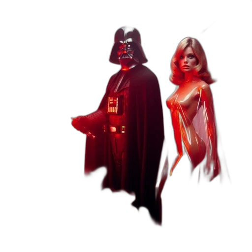 mask, concept art, comic book art, fantasy art transparent PNG cut-out