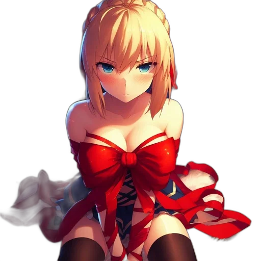 dress, staff, weapon, crown transparent PNG cut-out