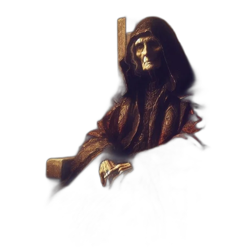 staff, mask, crown, face transparent PNG cut-out