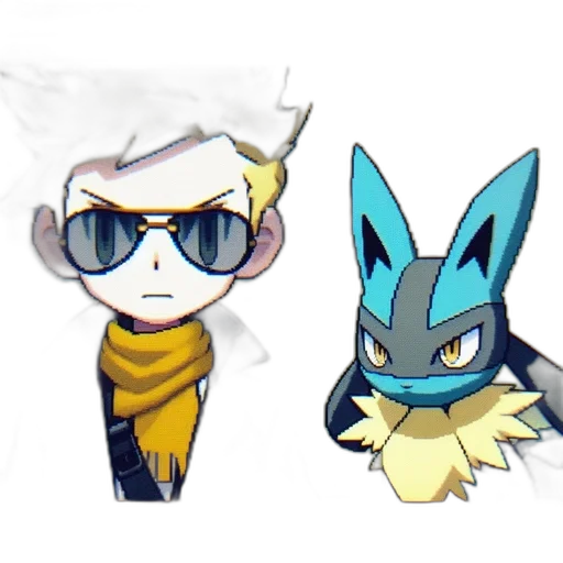 concept art, pixel art, cartoon, watercolor transparent PNG cut-out