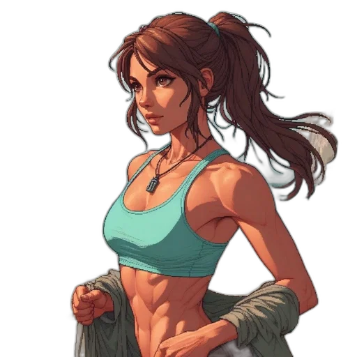 pixel art, concept art, fantasy art, comic book art transparent PNG cut-out