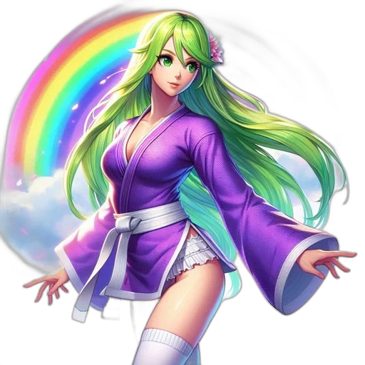 dress, staff, fantasy art, pixel art transparent PNG cut-out