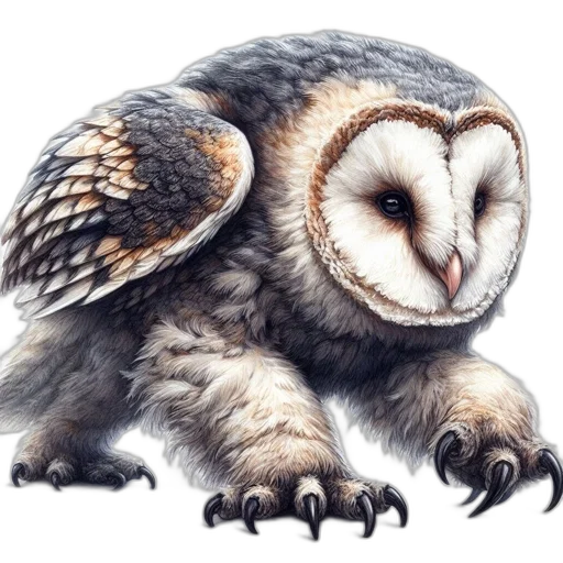 animal, creature, photorealistic, concept art transparent PNG cut-out