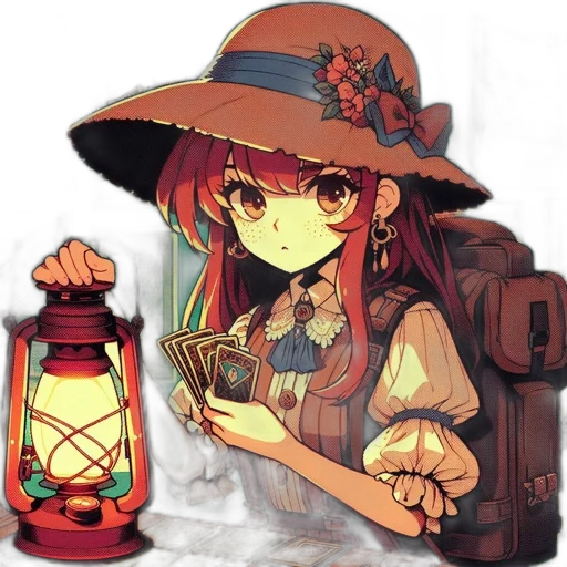 hat, staff, umbrella, weapon transparent PNG cut-out
