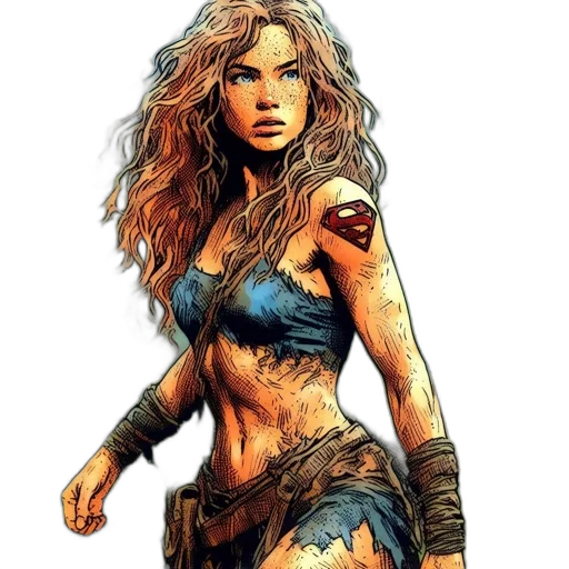 comic book art, fantasy art, concept art, cartoon transparent PNG cut-out