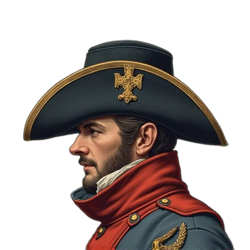 hat, crown, face, staff transparent PNG cut-out