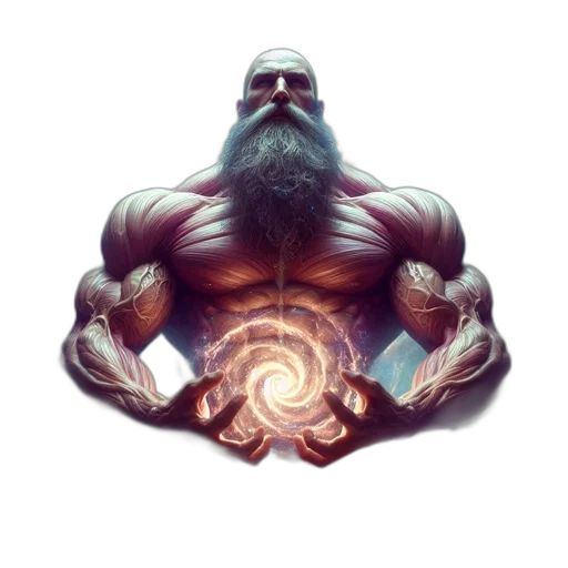 creature, hair, face, fantasy art transparent PNG cut-out